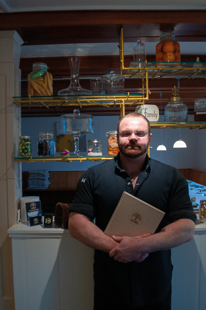 Andrew Affolter, Geschäftsführer im Restaurant Castanea.